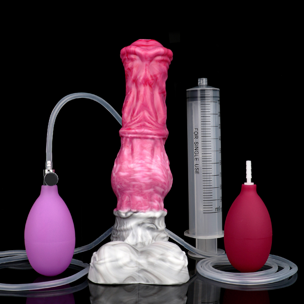 Inflatable Squirting Bloodhoof Dildo