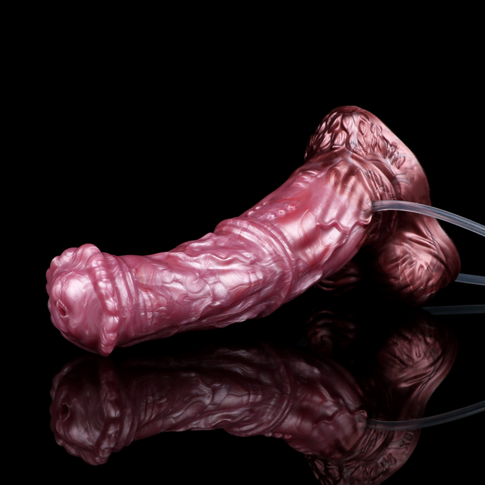 Inflatable Squirting Craghoof Dildo