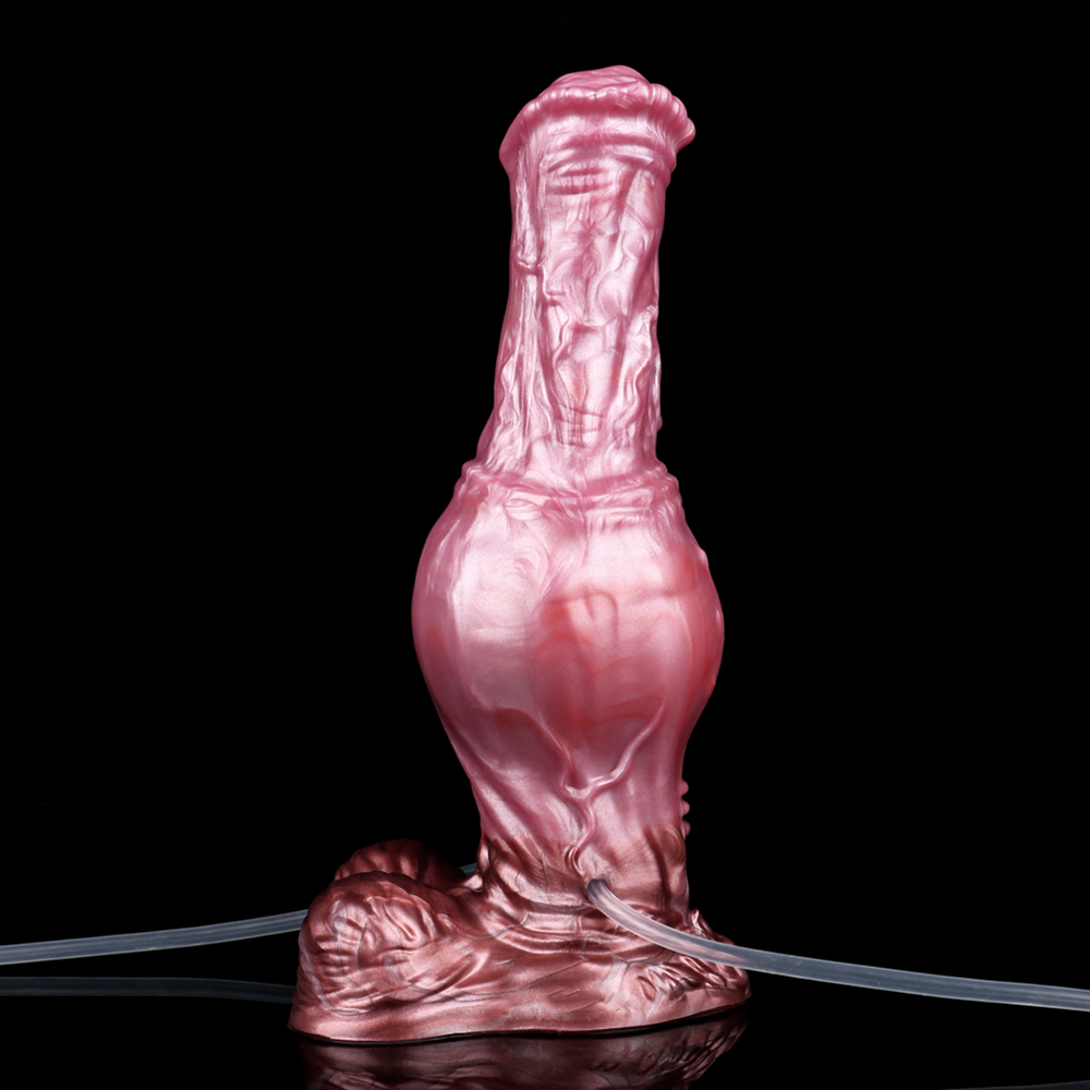 Inflatable Squirting Craghoof Dildo