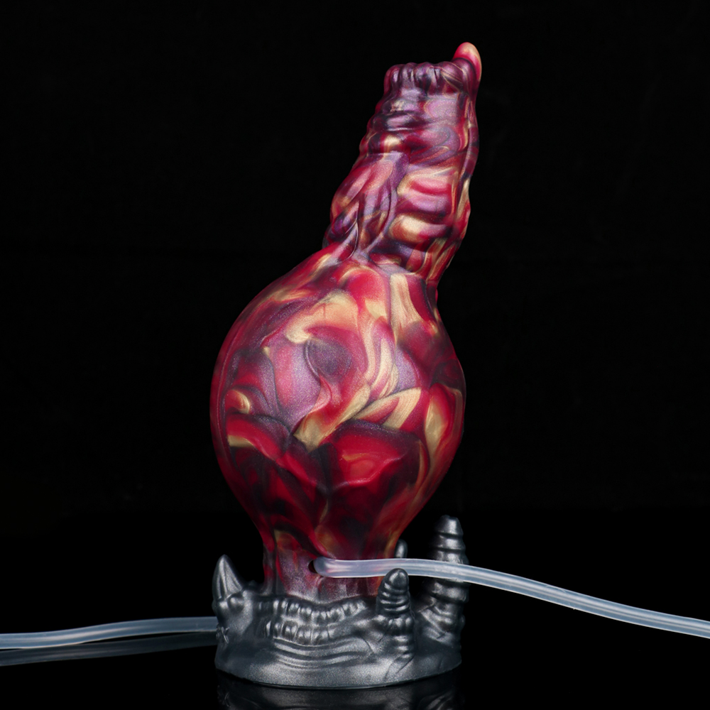 Inflatable Squirting Hellfang Dildo