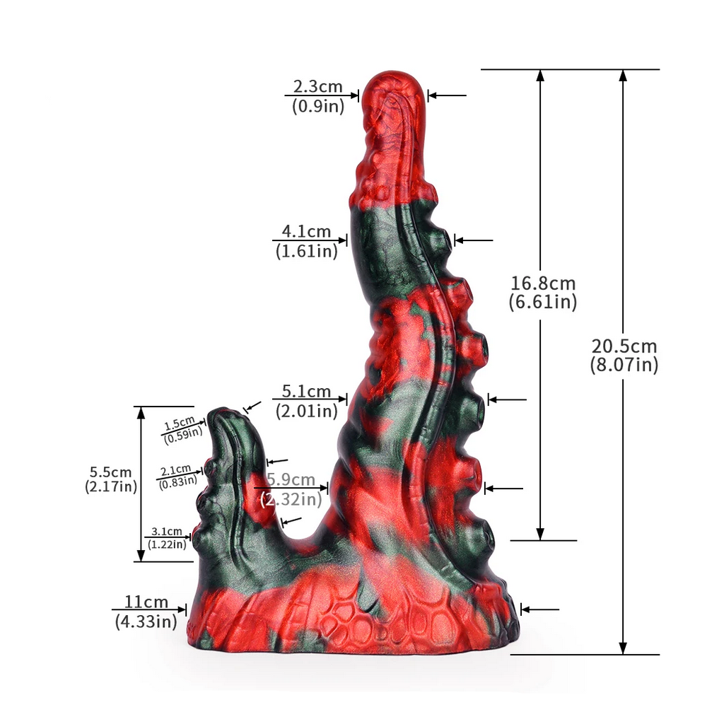 Twin Tentacles Dildo