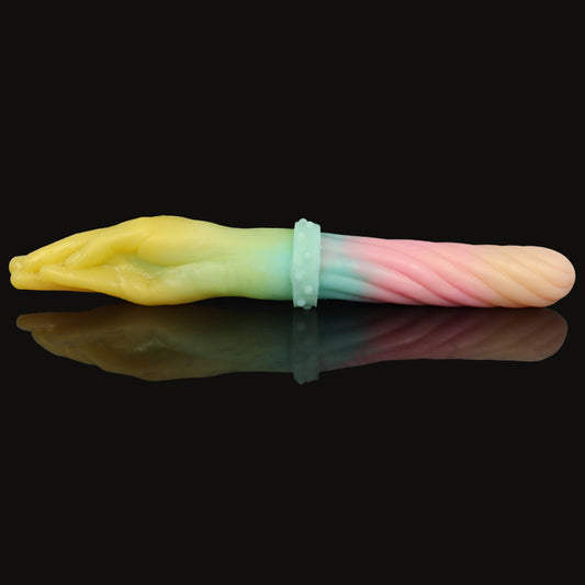 Hand & Spiral Duo Dildo