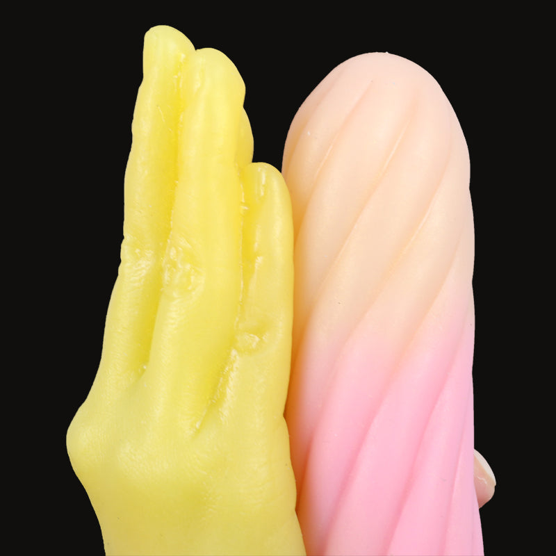Hand & Spiral Duo Dildo