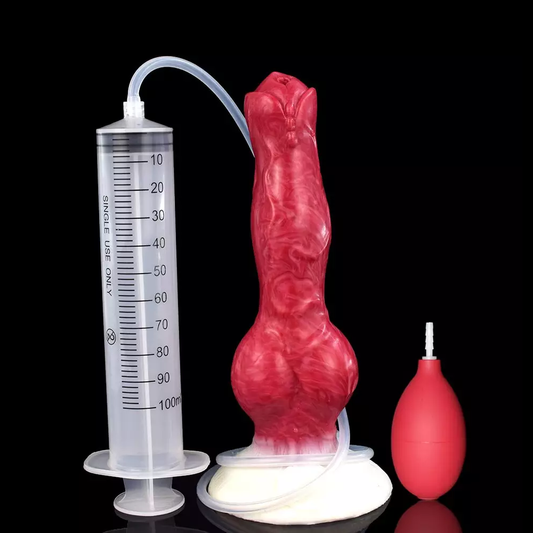 Squirting Canine Dildo